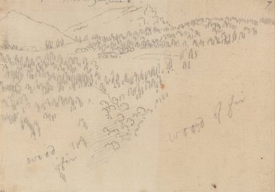 Entre Innsbruck et Schönberg - John Robert Cozens